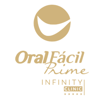 Logo da clínica odontológica Oral Fácil Prime especializada em implante dentário em Irecê BA